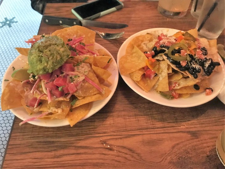 nachos at mexicue